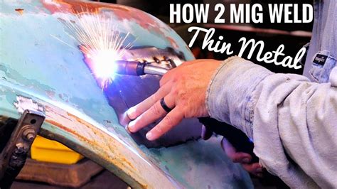 welding holes in thin sheet metal|mig welding sheet metal basics.